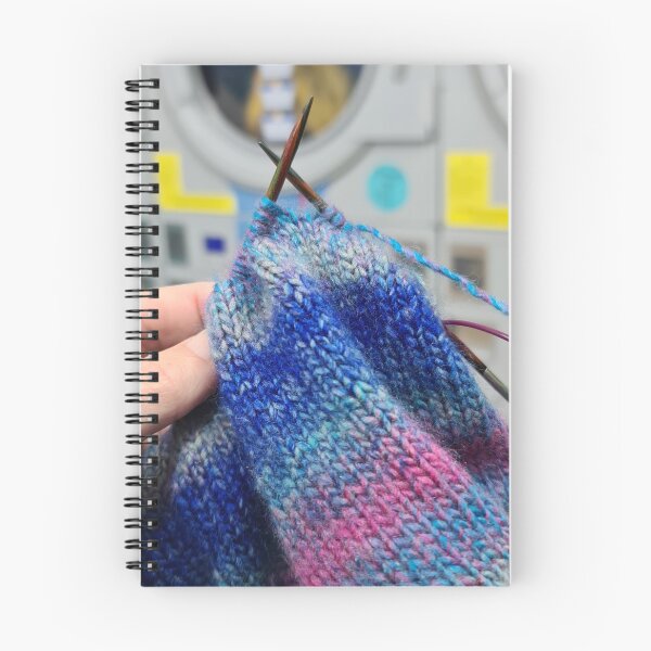 Item preview, Knitting at the Laundromat designed and sold by Rochelle Buckley.