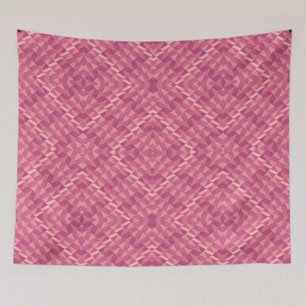 Item preview, Pink Triangles Pattern designed and sold by everything4eva.