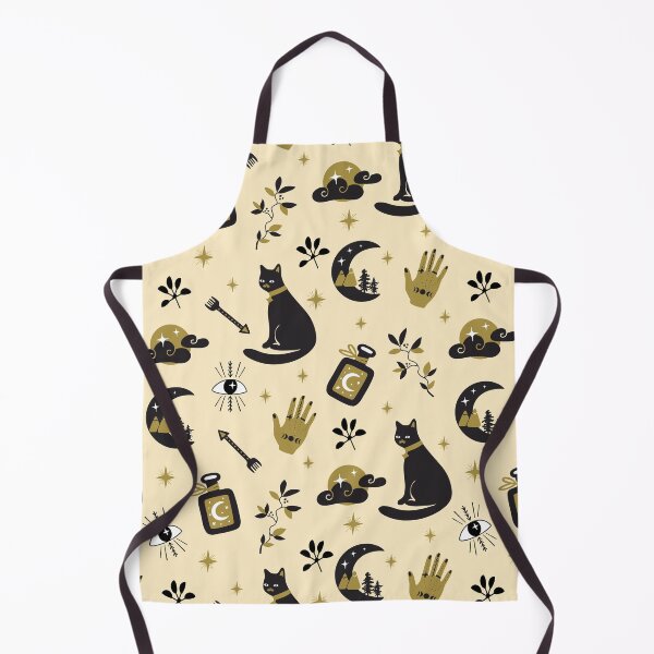 Item preview, seamless pattern with magic icons for the holiday halloween designed and sold by Lana1512.
