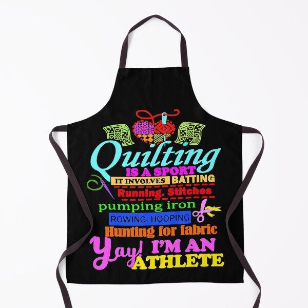 Item preview, Quilting Is A Sport I'm An Athlete Sewing Crochet designed and sold by Charles Brian.