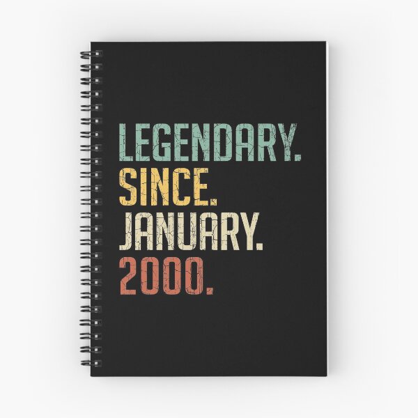 Item preview, Legendary Since January 2000 21st Birthday Gift 21 Years Old Vintage January 2000 designed and sold by Takatv.