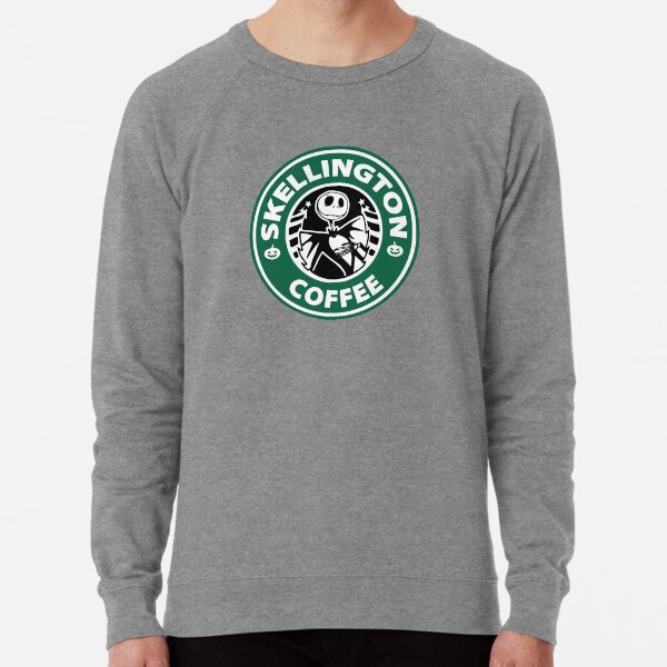 Morning Halloween Coffee Lightweight Sweatshirt