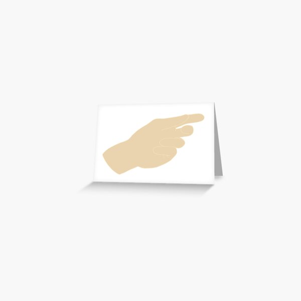 Hand Greeting Card