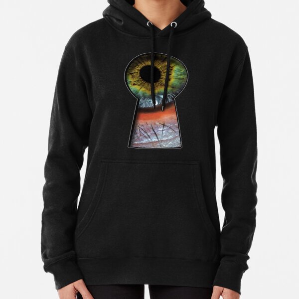 Eye in the KeyHole Pullover Hoodie