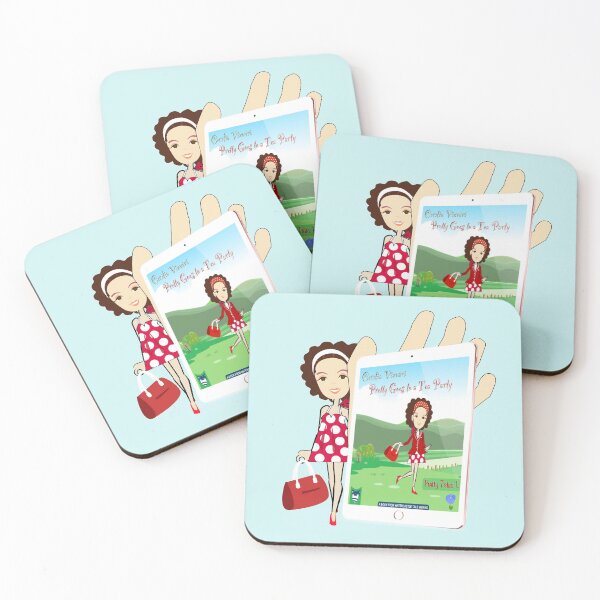 Item preview, Pretty Goes to a Tea Party (Pretty Tales Book 1) by Cecília Vizvári designed and sold by Watercastle Tale Works.