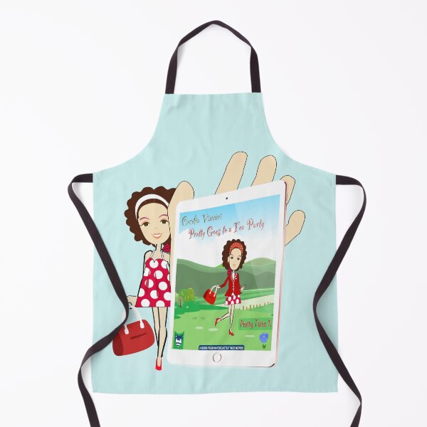 Item preview, Pretty Goes to a Tea Party (Pretty Tales Book 1) by Cecília Vizvári designed and sold by Watercastle Tale Works.