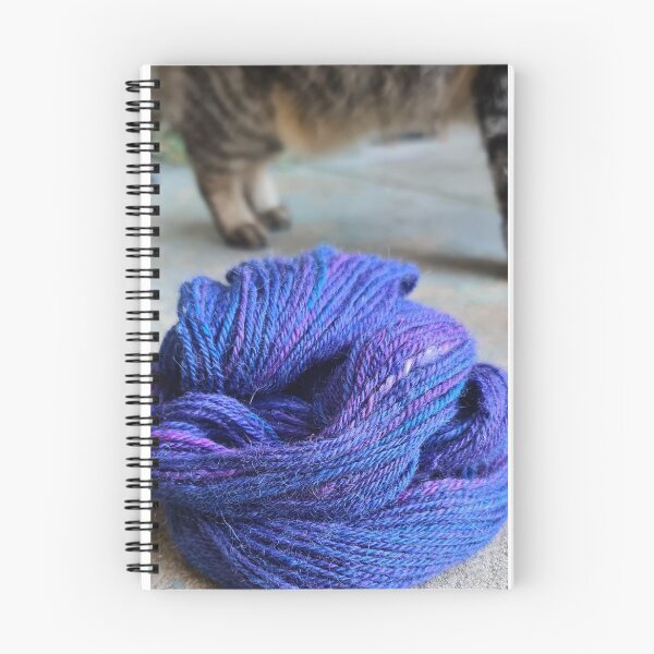 Item preview, Purple Handspun Yarn designed and sold by Rochelle Buckley.