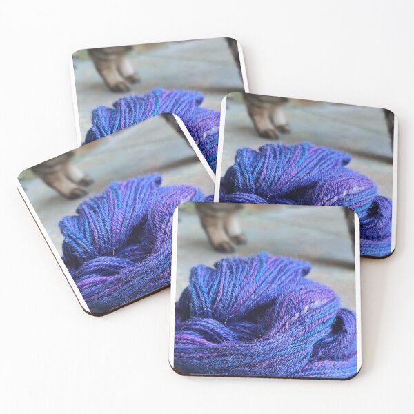 Item preview, Purple Handspun Yarn designed and sold by Rochelle Buckley.