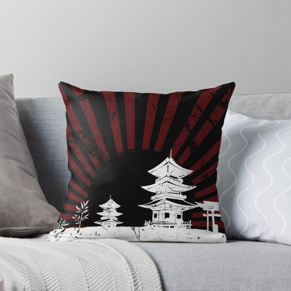 Item preview, Japanese Temple Rising Sun designed and sold by SoccaTamam.
