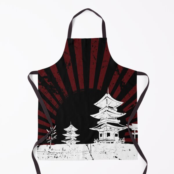 Item preview, Japanese Temple Rising Sun designed and sold by SoccaTamam.