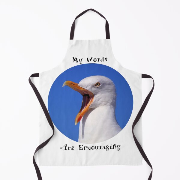 Item preview, Encouraging Words Seagull designed and sold by Judi Saunders.