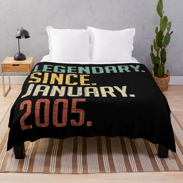 Item preview, Legendary Since January 2005 16th Birthday Gift 16 Years Old Vintage January 2005 designed and sold by Takatv.