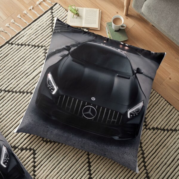 Mercedes monochrome Coussin de sol