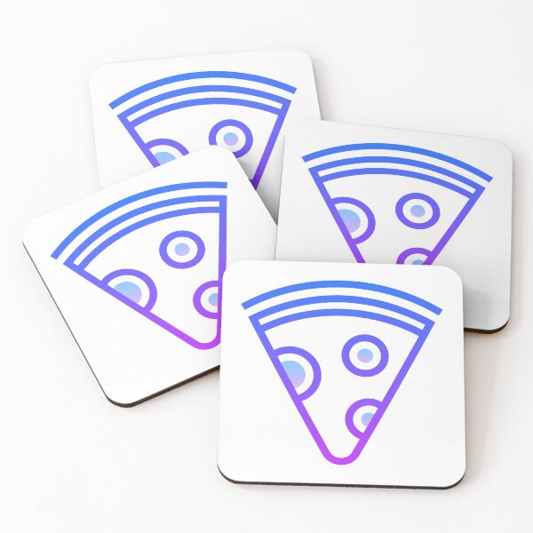 Item preview, Blue Neon Pizza designed and sold by Maria Simone.