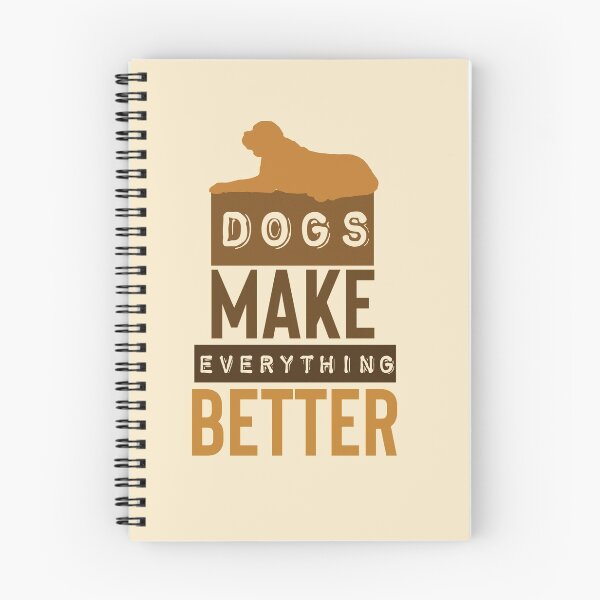 Item preview, Dogs make everything better designed and sold by AmazingEcraft.