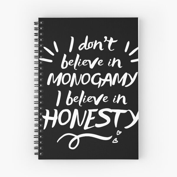 Item preview, I Don't Believe In Monogamy, I Believe in Honesty | Throuple | Polyamory designed and sold by throuplescorner.