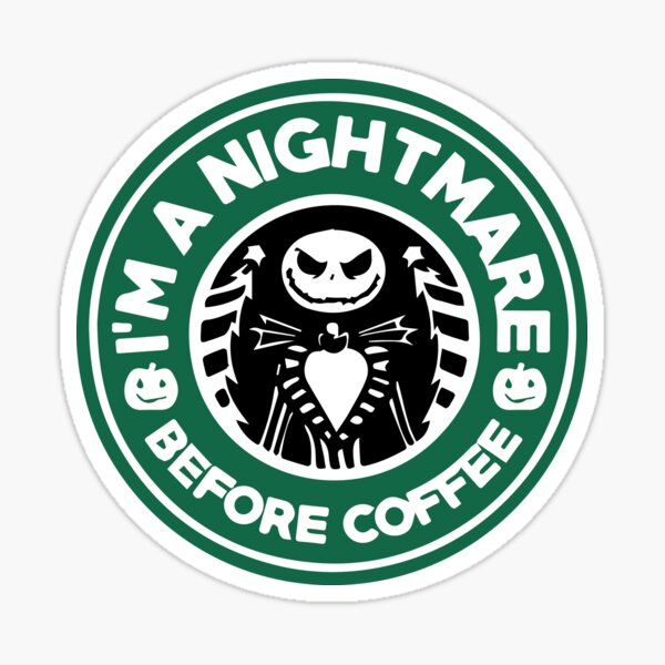 Download Morning Halloween Coffee Sticker By Costeo Redbubble