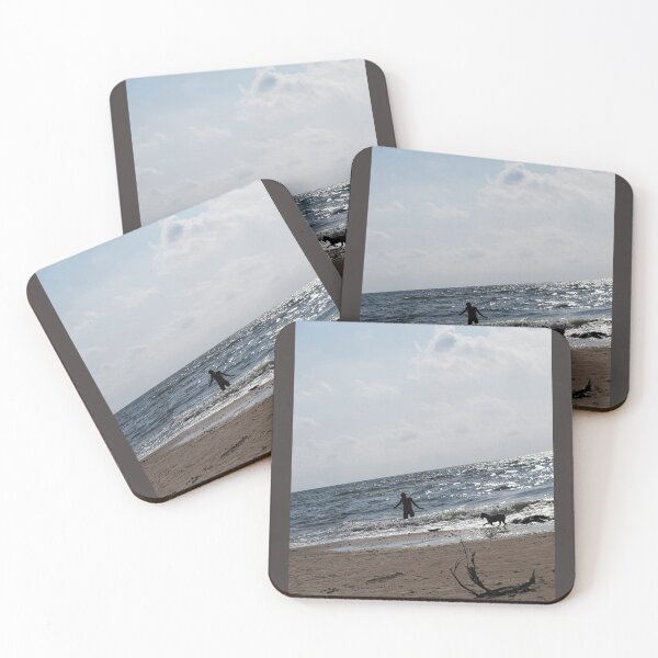 Item preview, Woman, dog, sea designed and sold by Sternchen2789.