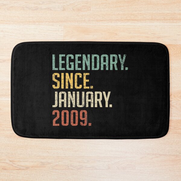 Item preview, Legendary Since January 2009 12nd Birthday Gift 12 Years Old Vintage January 2009 designed and sold by Takatv.