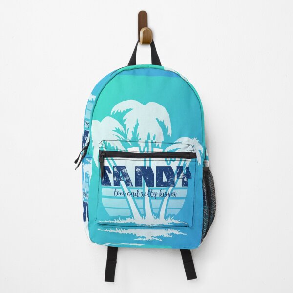 Item preview, Sunset Palm tree/Beachfront/Sandy toes and salty kisses designed and sold by BeebopGraphics.