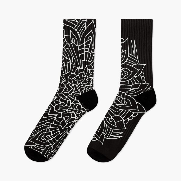 Item preview, White Mandala style abstract art designed and sold by SILVERAPPLE.