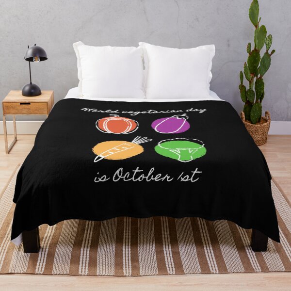Item preview, World Vegetarian Day is October 1st designed and sold by Lisa Lucero.