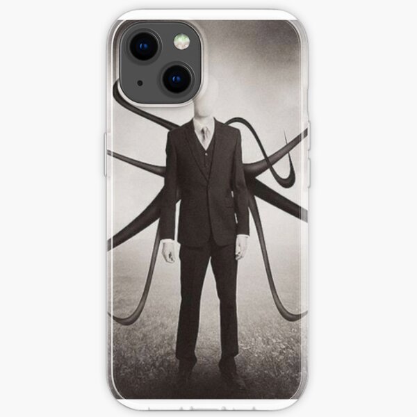 Slender Man style iPhone Soft Case