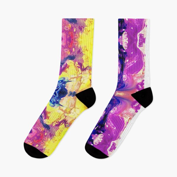 Item preview, colorful abstract tie and dye design designed and sold by Mahnoor Haroon  Niazi.
