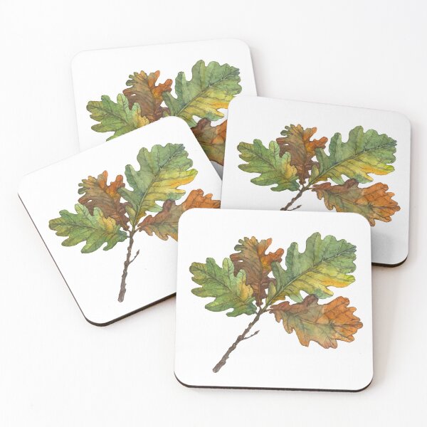 Item preview, Oak leaves. Autumn branch designed and sold by stasia-ch.