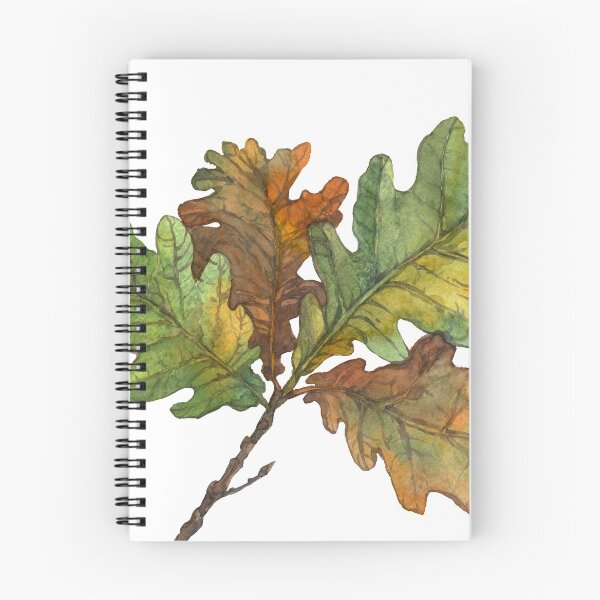 Item preview, Oak leaves. Autumn branch designed and sold by stasia-ch.