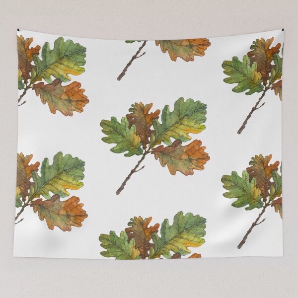 Item preview, Oak leaves. Autumn branch designed and sold by stasia-ch.