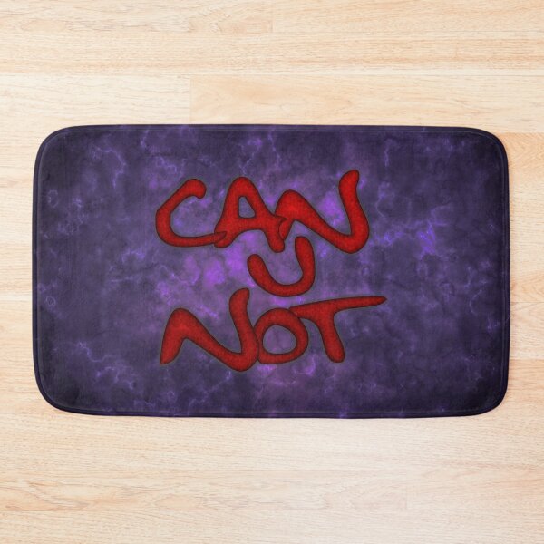 Item preview, Can U Not - Red Textured designed and sold by SolarCross.