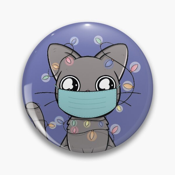 Artikelvorschau, Meowy Christmask Cute Cartoon Weihnachtskatze entworfen und verkauft von CrystalCrush.