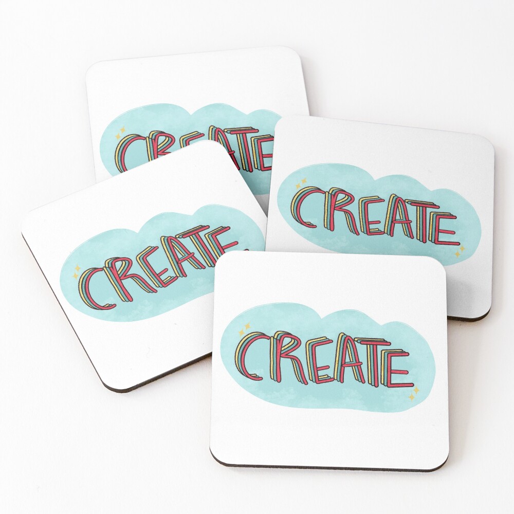 Item preview, Coasters (Set of 4) designed and sold by Drivendee.