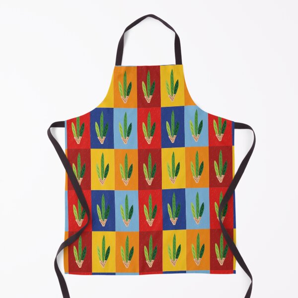 Lulav - Primary Tertiary Pop Art Grid Apron