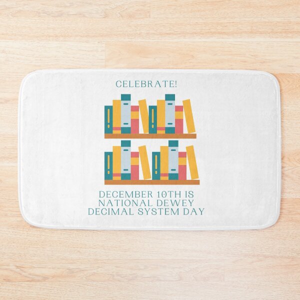 Item preview, Celebrate! December 10th is National Dewey Decimal System Day designed and sold by Lisa Lucero.