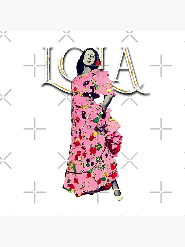 Imagen 4 de 4, Cojín con la obra Lola Flores Diseño "Lola Embrujo", diseñada y vendida por danimota.
