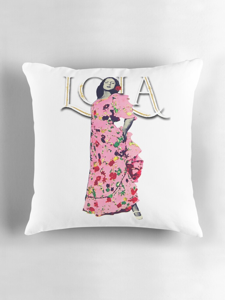 Imagen 3 de 4, Cojín con la obra Lola Flores Diseño "Lola Embrujo", diseñada y vendida por danimota.