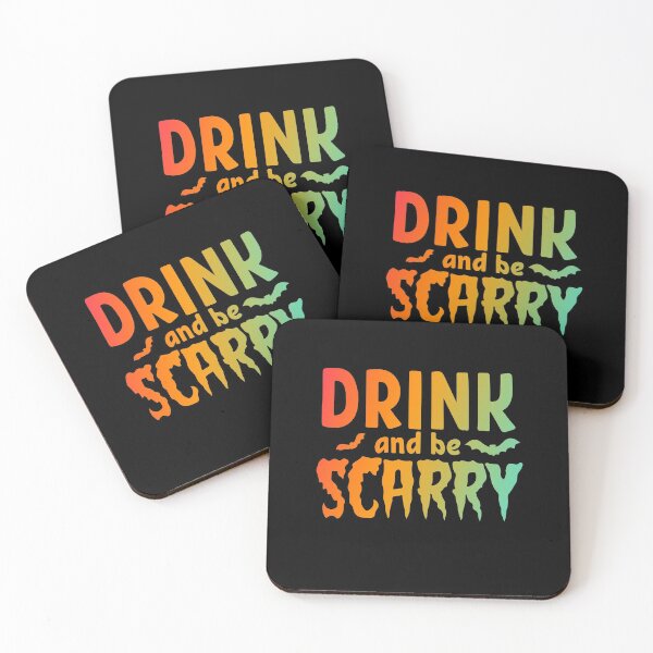 Item preview, Drink and be Scary designed and sold by autlu.
