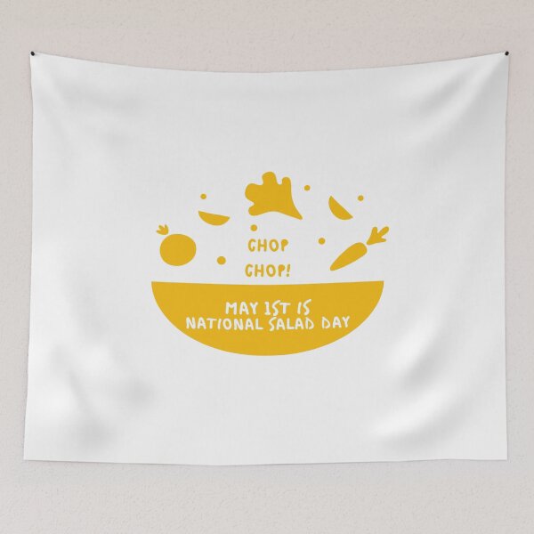 Item preview, Chop Chop! May 1st is National Salad day designed and sold by Lisa Lucero.