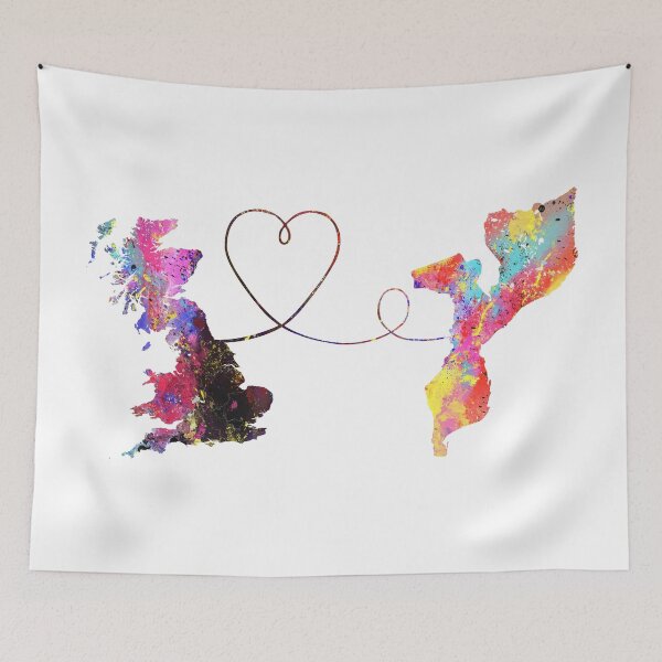 Item preview, Britain to Mozambique  Quote Art Design Inspiratio designed and sold by vividpixelusa.