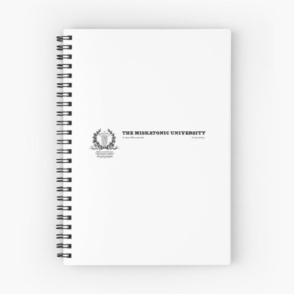 Item preview, Universidad de Miskatonic - Texto negro designed and sold by SteveVFX.