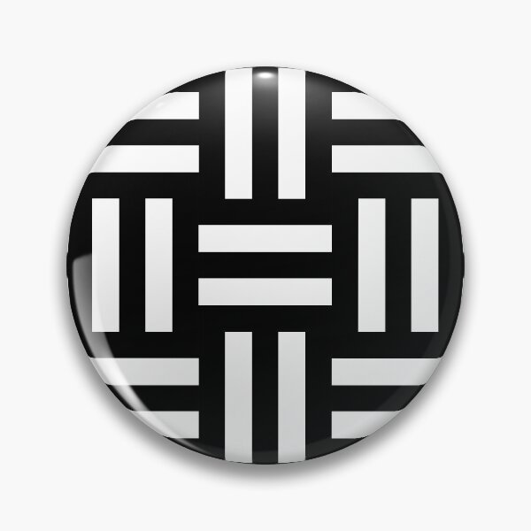 Item preview, Black and White Checkered Pattern With Stripes designed and sold by Infinite Patterns.
