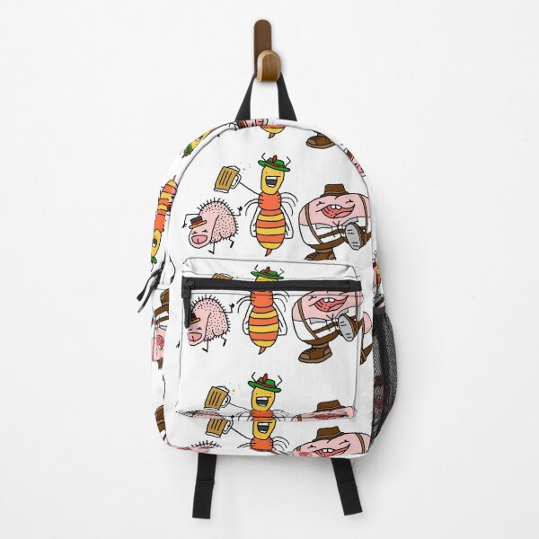 German Oktoberfest Willy Bum Bum Characters Backpack