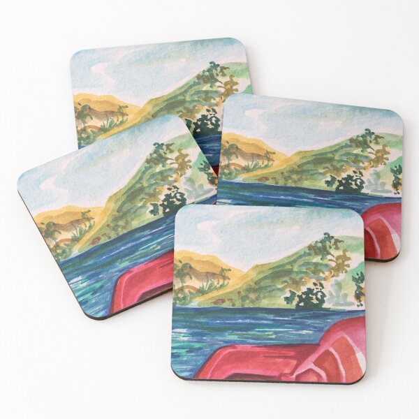 Item preview, Maui Mountains and the Pacific Ocean designed and sold by navitaelwell.