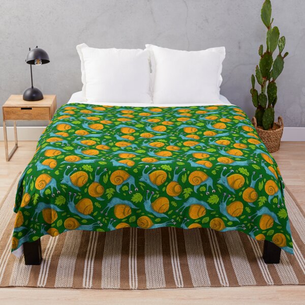 Item preview, Summer snails (seamless pattern) designed and sold by Irina Ivanova.