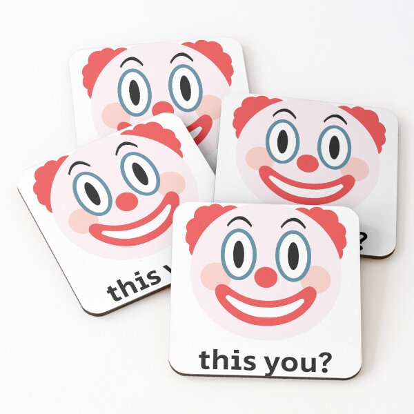 Artikelvorschau, Clown Emoji - das bist du? entworfen und verkauft von gd19.