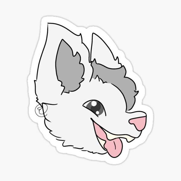 Item preview, simple "ych" wolf  designed and sold by pepper pants.