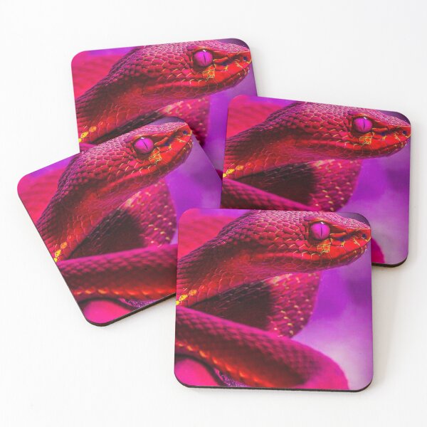 Aperçu de l'œuvre Serpent rose créée et vendue par WorkingGRL.