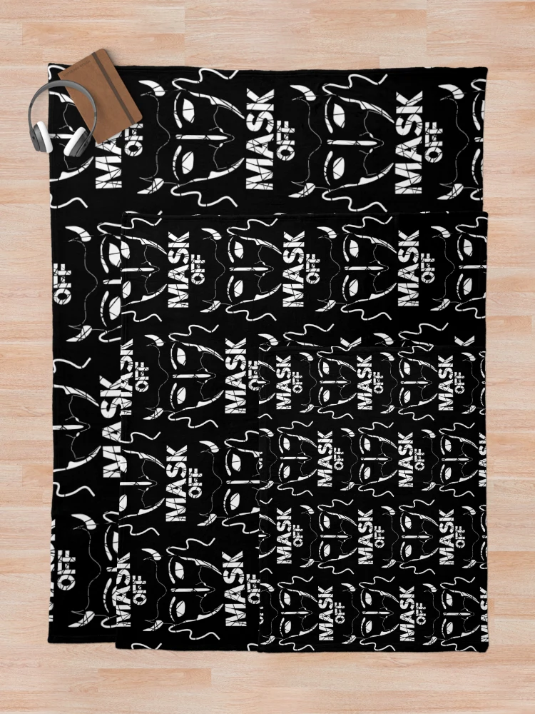 Thumbnail 5 of 6, Throw Blanket, Mask Off (devil) designed and sold by RIVEofficial.
